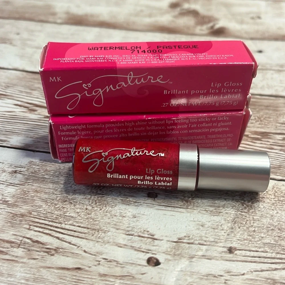 NEW Mary Kay Signature Lip Gloss Watermelon / Pasteque 714000